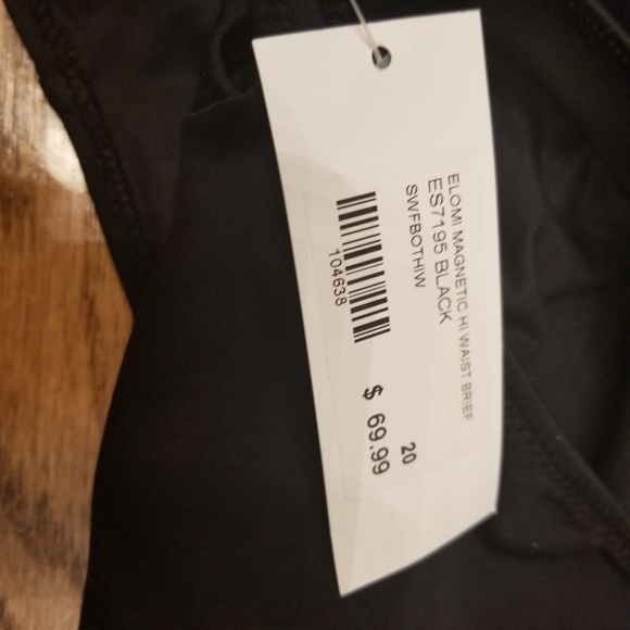 (20) NWT Elomi Magnetic Plunge Top and High Waste Brief Beach Pool Vacation - Picture 7 of 11
